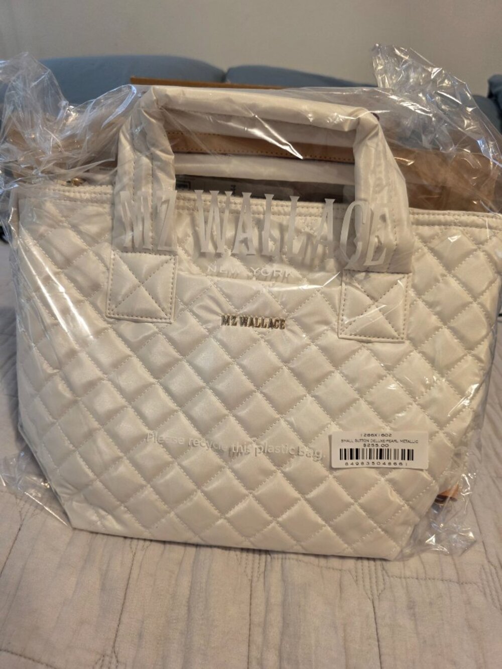MZ Wallace Small Sutton White Pearl BNWT - Picture 6 of 13